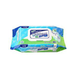 [NS홈쇼핑]크린랩 프리미엄 물걸레 청소포 대형 37cm x 22cm 30매 1박스 10개..