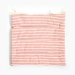 아트박스 홈앳 얇은 스트라이프 방석 - 오렌지