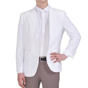 흰색 남성 캐쥬얼 마이 남자 세미 콤비 자켓 여름 40대 50대 GB3013