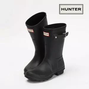 [헌터] 레인부츠 오리지널 숏 여성 장화 블랙 WFS1000RMA-BLK