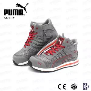 푸마 안전화 PM-62 경량 볼넓은 편안한 발편한 미끄럼방지 여름 통풍 작업화 운동화 6인치 CE인증