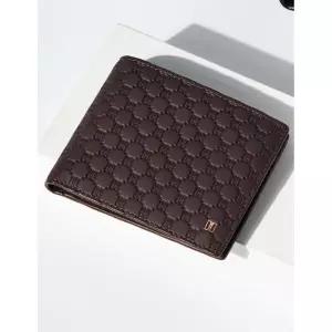 [롯데백화점]닥스 액세서리 [선물포장/쇼핑백동봉][LOUIS] 브라운 DD경판로고 매트가죽 반지갑 DBWA2F368W3