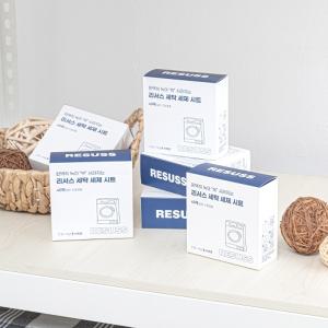 리서스 빨래 종이세제 일회용 세탁시트 40매, 3개