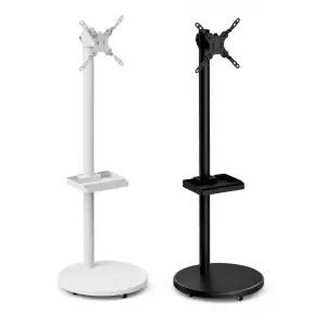 TV스탠드 이동식TV거치대 17-43인치 삼탠바이미 호환 모니터겸용 높이조절 이동형 MS-50BW