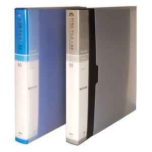 현풍)칼라링클리어화일(A4 60매 흑색)-흑색외