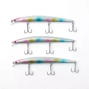 낚시용품 바다낚시 플로팅 미노우 루어 3p세트 방어 농어 18cm