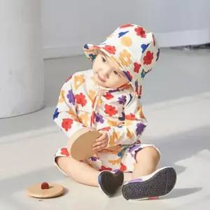 아바드 유아동 키즈 물놀이 래쉬가드 플라워