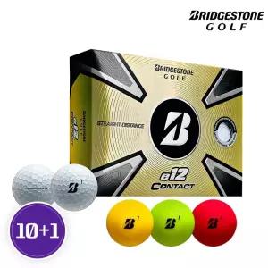 갤러리아 [골프선물세트 10+1][석교정품] 브리지스톤 e12 컨택트 골프공_3피스