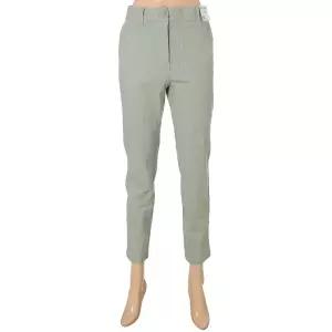 여성 뒷밴드 린넨 테이퍼드 스판 바지 (NPK111)