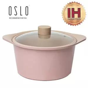 [퀸센스]오슬로(OSLO) 피그 세라믹인덕션냄비 28CM곰솥