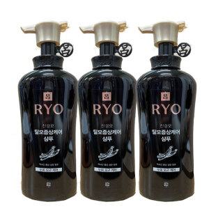 려 탈모증상케어 진결모 샴푸 490ml x 3개/
