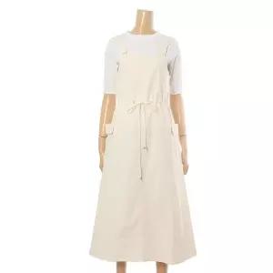 [롯데백화점]페이지플린 양 포켓 아노락 멜빵 원피스 (F4APT042)