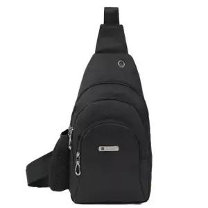 레네 남자 직장인 학생 포켓 메쉬 슬링백 힙색 가방 G14545