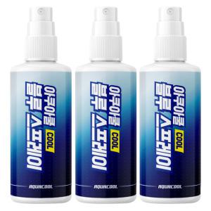아쿠아쿨 블루 스프레이 120ml 3개 쿨링 리커버리 미스트