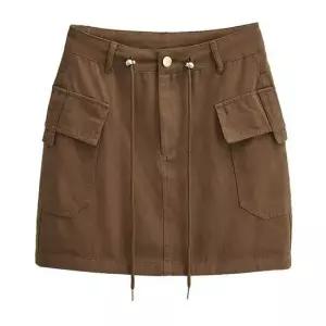 여자 겨울치마 카고 미니 건빵 스커트 사계절 카고스커트 카고치