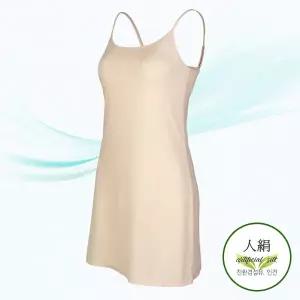 [하프클럽/제이투와이]인견원피스잠옷 인견 이너 슬립 웨어 원피스 속치마