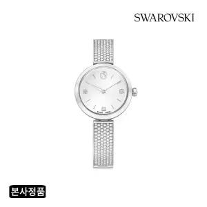 [스와로브스키/본사정품] Illumina 실버 톤 메탈 시계 5671205