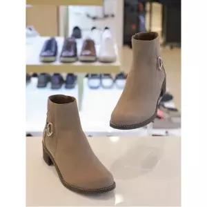 [하프클럽/미소페]미소페 발목 은장식 포인트 몰드창 앵클부츠 (712246033)