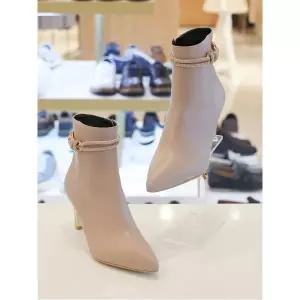 [하프클럽/미소페]미소페 큐빅 포인티드 앵클부츠 (712346011)