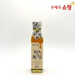 [우체국쇼핑][마을기업,전통식품] 국산 참기름, 들기름, 생들기름 180ml (국산100%)