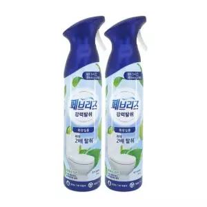 페브리즈 에어 공기탈취제 화장실용 165g 프레시 가든 2ea