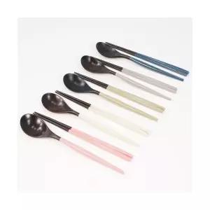 휴홈 천연 옻칠 모던수저 4인세트