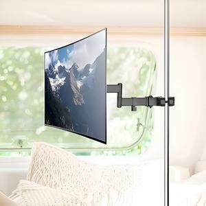 봉설치용 모니터암 기둥설치모니터 봉걸이 봉브라켓