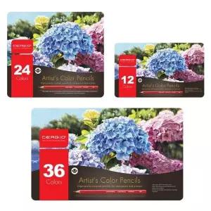 [제이큐]CERGIO 세르지오 유성 색연필 디자인색연필 36색세트