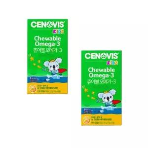 세노비스 키즈 츄어블 오메가 3 150캡슐, 2개