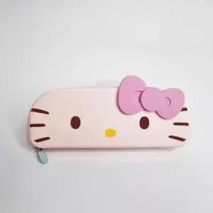 산리오 헬로키티 텐더 소프트실리콘 수저케이스 유치원 어린이집 수저집 유아 휴대용