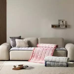 [4인용] 보몽드 극세사 소파 토퍼패드 1+1세트 공영쇼핑 단독 초특가 / 국내제작