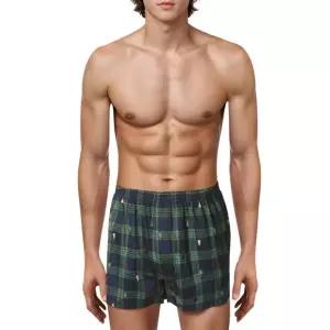 [롯데백화점]엘르이너웨어 남성 트리체크 면 트렁크(EDMTKA33GR)