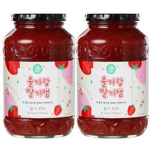 올가랑 딸기잼 1kg x 2개