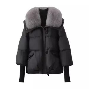 [미니멈][미니멈 에브리데이]더플 퍼카라 집업 패딩 점퍼 (EA4JJ023D)