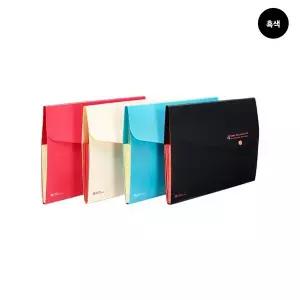 컬러 도큐멘트화일 4분류 F582-7 흑색
