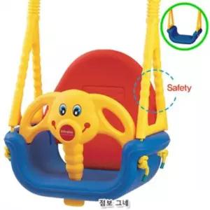 쿠쿠토이즈 점보그네 (그네봉포함)/행거/문틀/가정용/완구/1인용/플라스틱/조절형/아기/놀이/실내용