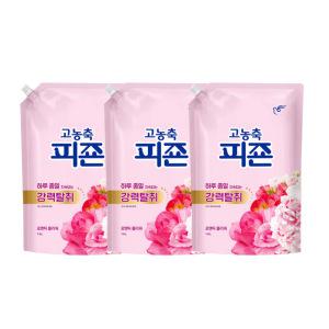 고농축 피죤 섬유유연제 로맨틱플라워 1.6L X3개