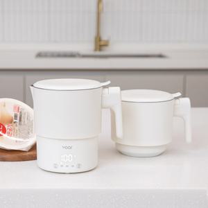 보아르 이지 전기포트 C 휴대용 분유 포트 접이식 여행용 햇반 커피 올스텐 무선 포트기 아이보리