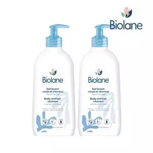 비올란 2 in 1 바디앤헤어 클렌저 350ml x2개 아기 신생아 올인원 저자극 코코넛워시