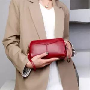 [에스이랜드]KNPD 고급질감의 천연소가죽 미니 크로스백