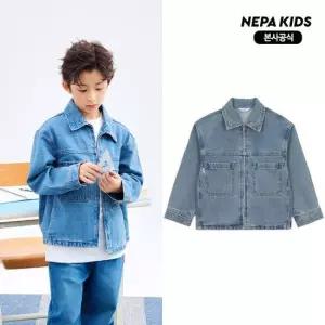 [네파키즈/택가129,000] KLC0601 데님 트러커 자켓 본사직영
