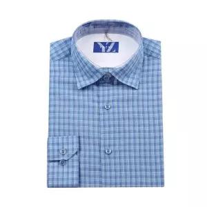 [NS홈쇼핑]예작25년S/S(일반핏)린넨 모달폴리 체크 남성긴팔셔츠 YJESUA588BL..