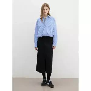 갤러리아 [시스티나] 코튼스트링 크롭셔츠-AWWSTP11100