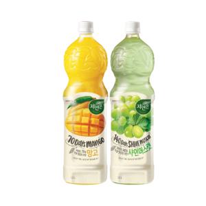 자연은 1.5L (망고, 샤인머스캣) 각 3입 총 6입