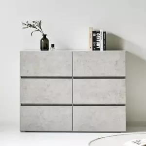 블록 E0 광폭 3단 와이드 LPM 서랍장 1200 착불