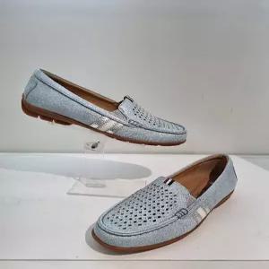 [에스콰이아][에스콰이아] 여성 발편한 펀칭 슬립온 굽2.5센치 YAEMST641 (P003541037)