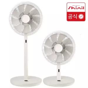 [신일전자]망터치 12인치 15엽 BLDC 프리미엄 스탠드 선풍기 화이트 SIF-K12TBG