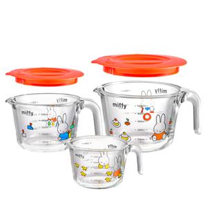 [에지리][EJIRY] 에지리x미피 내열유리 계량컵 손잡이볼 내열유리용기 계란찜