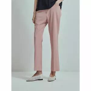 [하프클럽/크로커다일레이디]라이트 핑크 세미부츠컷 오피스 슬랙스 팬츠 CLBMPT102