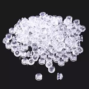 [셀러허브 1]햄버거 실리콘 귀걸이 클러치 5mm 1000개(1팩)